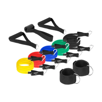 Набір трубчастих еспандерів REBEL Power Tube Set 5-80 kg 5 шт (RBA-3006)