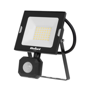 Светодиодный прожектор REBEL 30W 4000K 230V с датчиком движения (URZ3615)