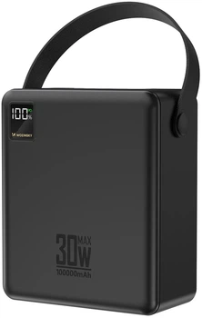 УМБ Wozinsky Herc 100 100000 mAh 30W Black (5907769388125)