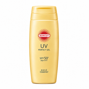 Водостійкий сонцезахисний гель KOSÉ SUNCUT UV Perfect Gel N SPF50+ PA++++ для обличчя та тіла, 120 г