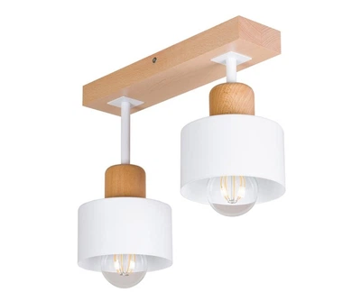 Стельовий світильник WoodLume 2 Line White