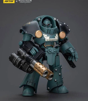 Фігурка Warhammer 40k Sons of Horus Tartaros Terminator with Heavy Flamer and Chainfis 1/18