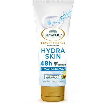Лосьон для тела L'Angelica Beauty Essence Hydra Skin с гиалуроновой кислотой и маслом авокадо, 48 ч