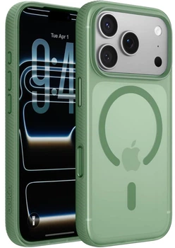 Чохол Belkin Magnetic Protective Grip для Apple iPhone 17 Pro Pistachio (MSA035HQSE)