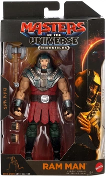 FigurkaFigurka kolekcjonerska Mattel Masters of the Universe Movie Chronicles Ram Man 17 cm (JKJ22/JKJ29) (194735350698)
