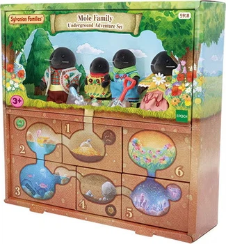 Zestaw do zabawy Sylvanian Families Podziemna przygoda rodziny kretów SLV5918 (5054131059180)