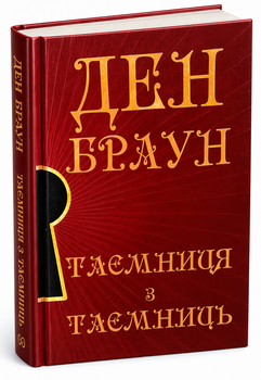 Книга Таємниця з таємниць - Ден Браун ( тверда Українською)