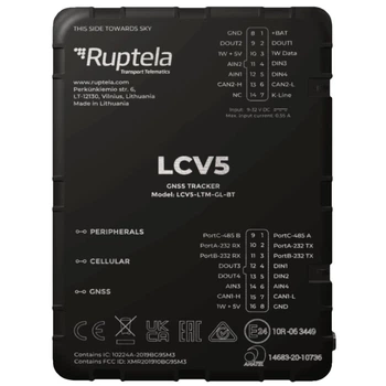 GPS-трекер для авто Ruptela Advanced CAN Tracker LCV5 (LCV5)