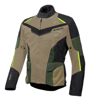Мотокуртка Seventy JT70 ATACAMA Sand Green Yellow L