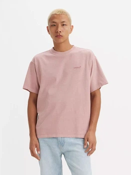 Футболка хлопковая длинная мужская Levi`s A06370104(Woodrose Jersey - Brown) XL Розово-бежевая (197868578540)