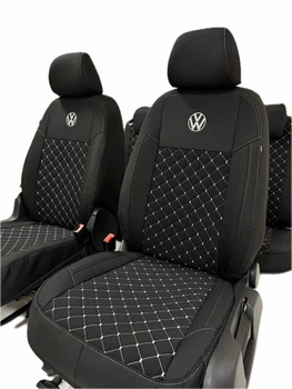 Авто чехлы на сиденья Favot Volkswagen Golf 6 хэтчбек (2008-2013) модельные Комплект черно-серый