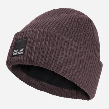 Шапка Jack Wolfskin Pergamon Beanie A66719-I0159 M Фиолетовый (4064886745871)