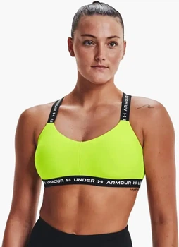 Спортивний топ жіночий Under Armour Crossback Mid Green M Зелений 1361033-731