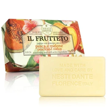 Мыло Персик и Дыня Nesti Dante Il Frutteto pesca e melone peach and melon 250 г