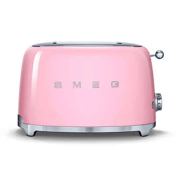 Тостер Smeg TSF01PKEU (на 2 скибки рожевий)