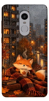 Чехол для Xiaomi Redmi Note 4X с принтом Осінній затишок