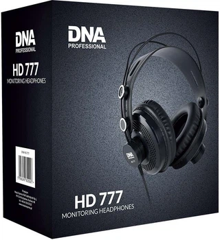 Студійні навушники DNA HD 777 повнорозмірні напіввідкриті дротові для моніторингу та зведення звуку (5908249802926)