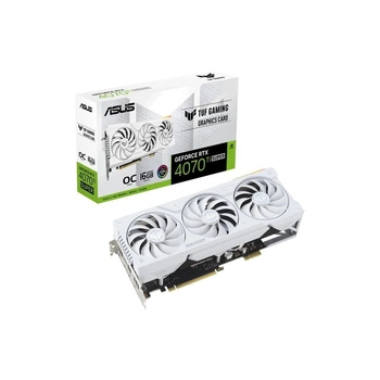 Відеокарта ASUS GeForce RTX 4070 Ti SUPER TUF Gaming BTF White OC Edition 16GB GDDR6X - Б/У
