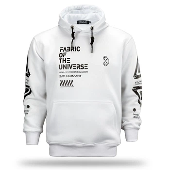 Худі Fabric of the Universe біле оверсайз з принтом S (25-572-203)