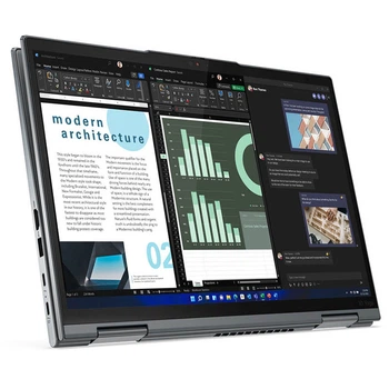 Ноутбук 14" Lenovo ThinkPad X1 Yoga Gen 7: Intel Core i7-1255U, DDR4 16 GB, SSD 512 GB, Intel Iris Xe, IPS, Full HD, Touchscreen, Key Light, Scree, Б/У