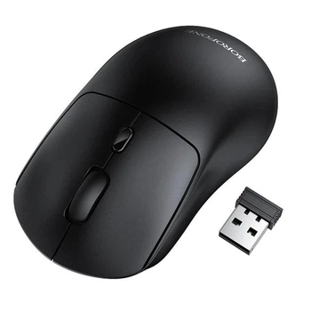 Беспроводная компьютерная мышь Borofone BG151 Cielo Bluetooth + 2.4G бесшумная Черная
