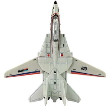Kolekcjonerski model Hot Wheels Premium Pop Culture G.I. Joe Skystriker Grumman F-14 Tomcat 1:64 (HXD63/JBL77) (194735262939)