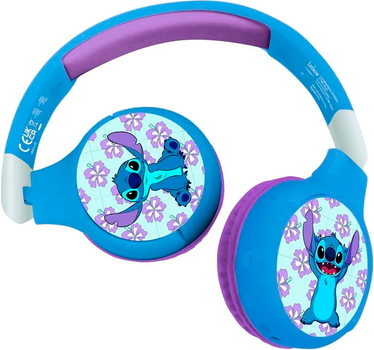Słuchawki Lexibook Disney Stitch Blue (3380743099477)