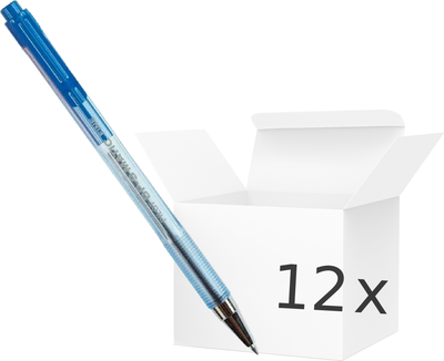 Набір ручок Pilot BP-S-Matic Fine 0.7 мм 12 шт Blue (4902505106453)