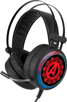 Słuchawki ERT GROUP Marvel Avengers Gaming Blak (5903932177534)