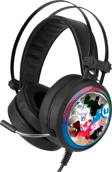 Słuchawki ERT GROUP Marvel Avengers Gaming Blak (8718526156566)