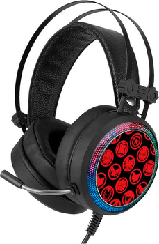 Słuchawki ERT GROUP Marvel Avengers Gaming Blak (8718526156568)