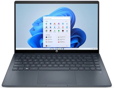 Ноутбук HP Pavilion (74H52EA), Intel Core i5-1235U / 14" / Touch / RAM 8 ГБ DDR4 / SSD 512 ГБ / Intel Iris Xe Graphics / Windows 11 Home / Темно-синій