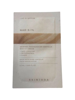 Відновлювальний омолоджувальний крем із центеллою та NAD+ 0.1%, тестер SKIN1004 Madagascar Centella NAD 0.1 Cream 1.5 мл
