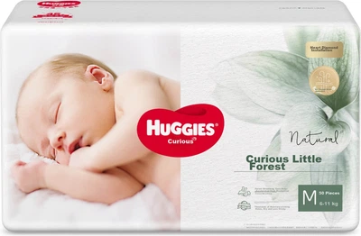 Подгузники Huggies Little Forest M (6-11 кг), 150 шт (3 x 50)