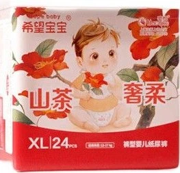 Підгузки-трусики Xiwangbaobao Camellia XL, 24 шт
