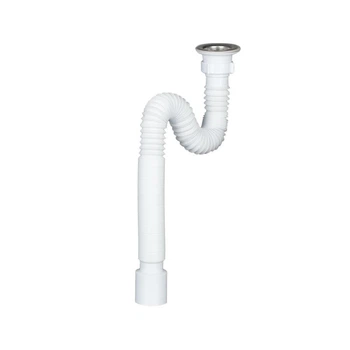 Гофросифон SoloPlast Г0106 - 1000мм, сетка - нержавейка