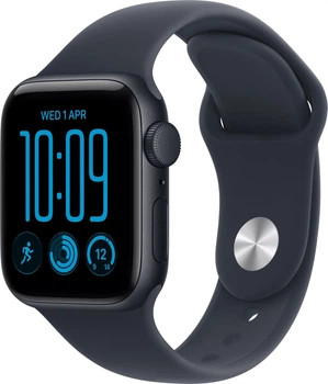 Smartwatch Apple Watch SE 3 (2026) GPS 40mm Midnight Aluminium Case with Navy Blue Sport Band - S/M (MJKY4)