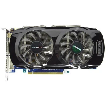 Відеокарта GIGABYTE PCI-E NVIDIA GeForce GTX 560 Ti 1 GB DDR5 ( 256 BIT ) ( DVI , mini HDMI ) Б/В