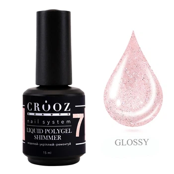 Crooz Рідкий полігель Liquid Polygel №025 30 мл (Shimmer 7)