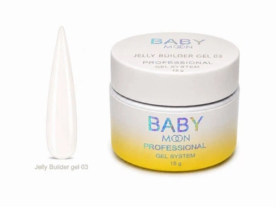 Гель-желе для наращивания ногтей BABY Moon Jelly Builder Gel №03, 15 мл