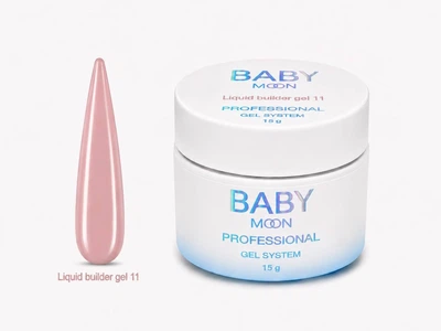 Жидкий гель для наращивания BABY Moon Liquid Builder Gel №11, 15 мл