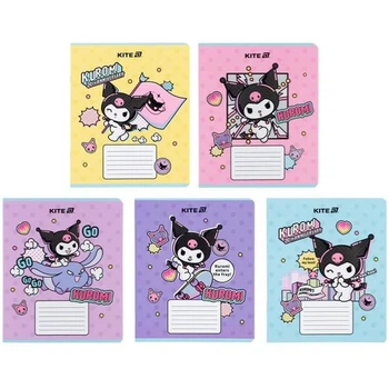 Зошит 18 арк., лінія, софт-тач + УФ лак, Hello Kitty-2 Kite HK25-237-2