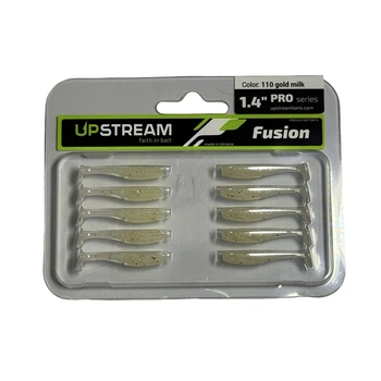 Силікон UPSTREAM Fusion Nano 1.4" (10шт) #110 gold milk ,NANO1.4_110