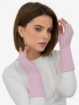 Митенки женские вязаные Malisa Мира 10-5012-LR-135 One Size Сакура