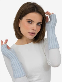 Митенки женские вязаные Malisa Мира 10-5012-LR-53 One Size Иней
