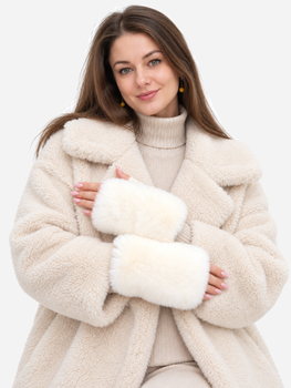 Мітенки жіночі SumWin Кролик 37745-1-02 One Size Білі