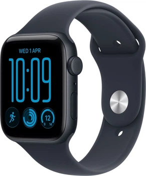 Smartwatch Apple Watch SE 3 (2026) GPS + Cellular 44mm Midnight Aluminium Case with Navy Blue Sport Band - M/L (MJLT4)