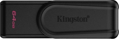 Флеш накопичувач USB 64Gb Kingston DataTraveler Exodia S, Black, USB 3.2 Gen 1 (DTXS/64GB)