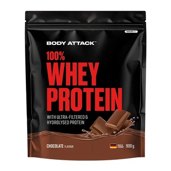 Протеин Body Attack 100% Whey Protein 900 г (4384303705)