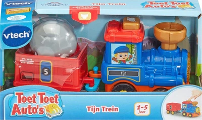 Паровозик VTech Toet Toet Auto's Tijn Trein зі світлом і звуком (3417765833236)